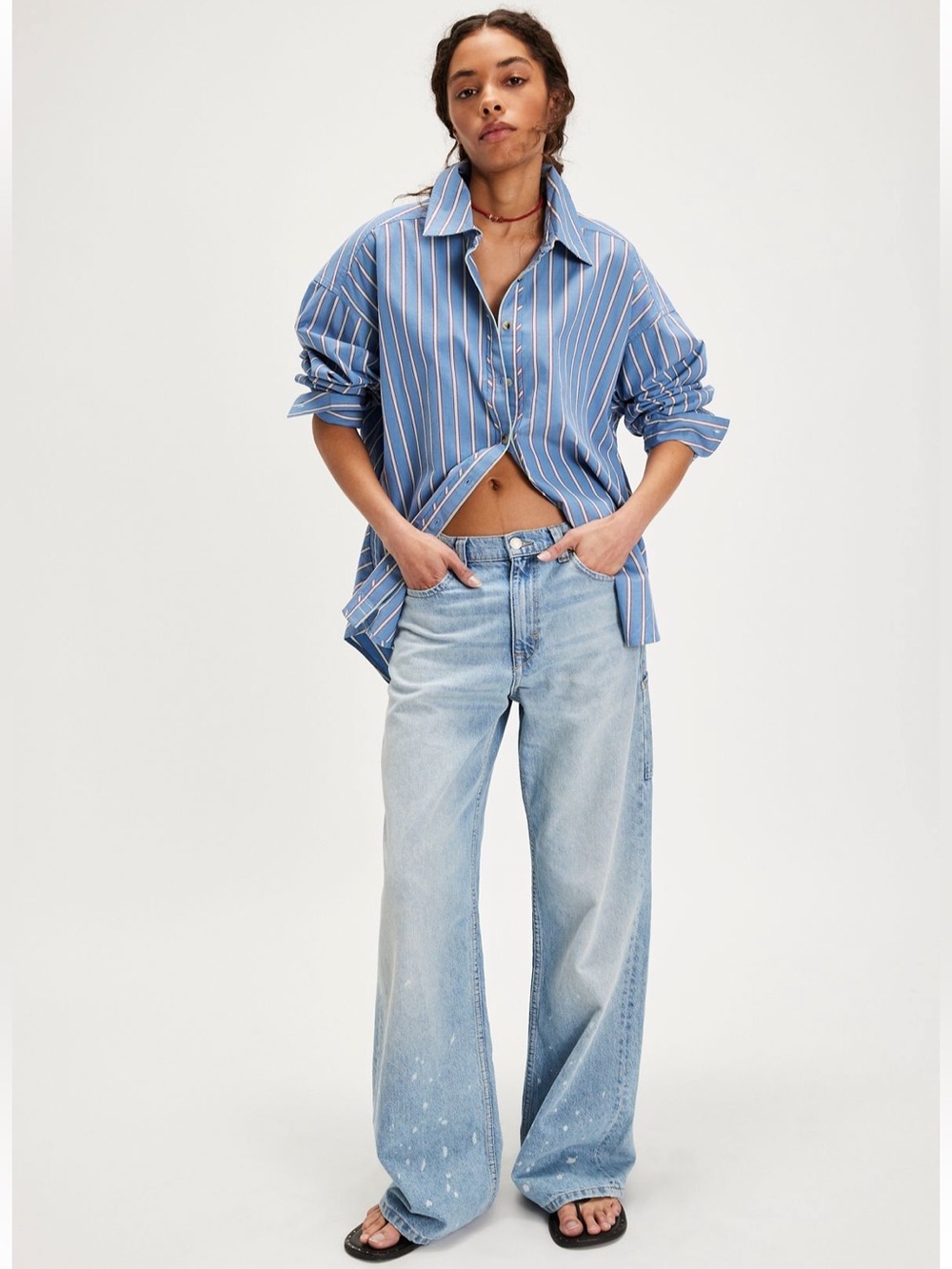Free People Varsity Vibes Shirt - Picture 4 of 13